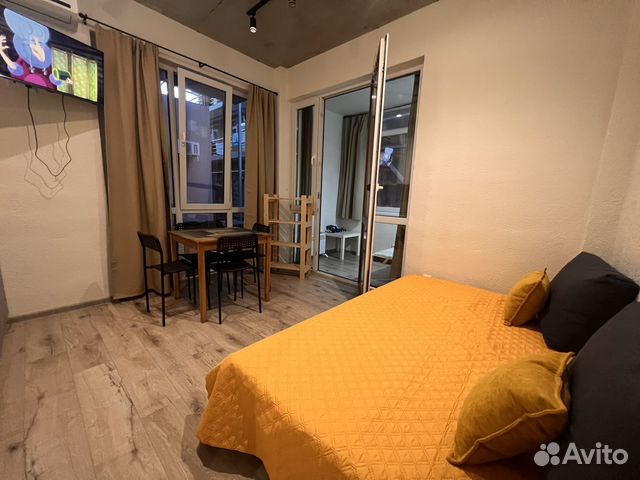 

Квартира-студия, 30 м², 2 кровати