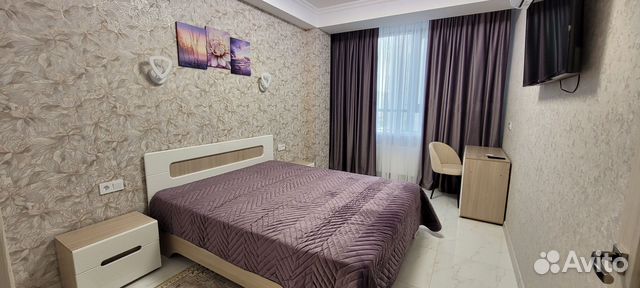 

1-к. квартира, 42 м², 2 кровати
