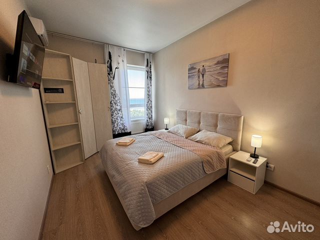 

1-к. квартира, 38 м², 3 кровати