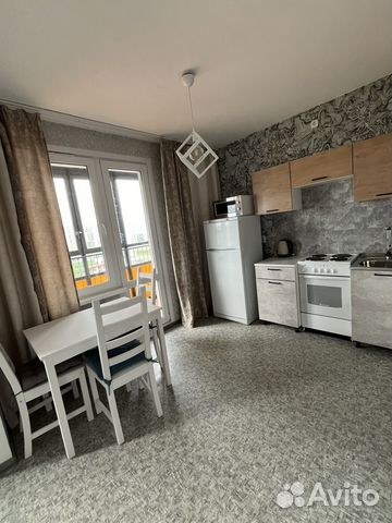 

1-к. квартира, 30 м², 2 кровати