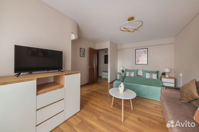 

1-к. квартира, 34 м², 2 кровати