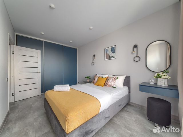 

1-к. квартира, 40 м², 2 кровати