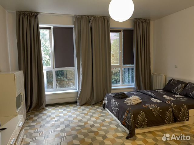 

Квартира-студия, 34 м², 2 кровати