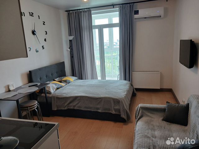 

Квартира-студия, 25 м², 3 кровати