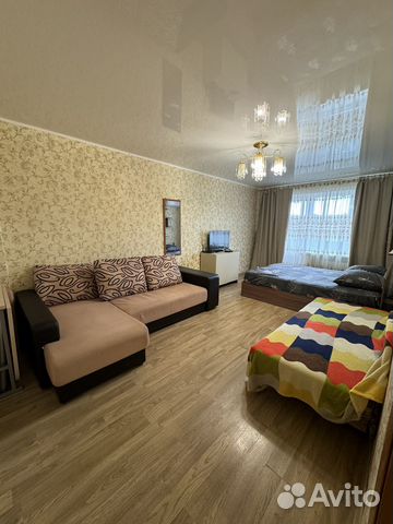 

1-к. квартира, 38 м², 2 кровати