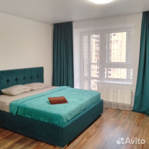 

1-к. квартира, 44 м², 2 кровати