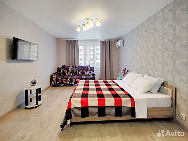 

1-к. квартира, 40 м², 2 кровати