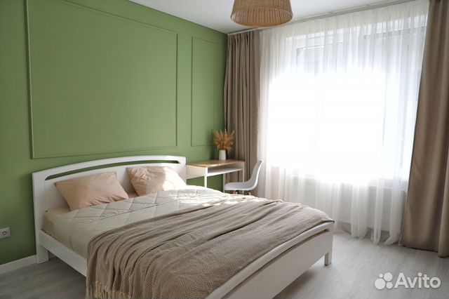 

1-к. квартира, 37 м², 2 кровати