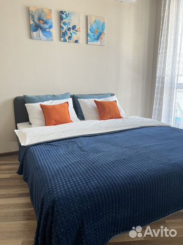 

Квартира-студия, 35 м², 2 кровати