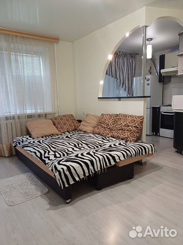 

1-к. квартира, 33,5 м², 2 кровати