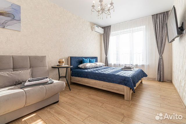 

1-к. квартира, 38 м², 2 кровати