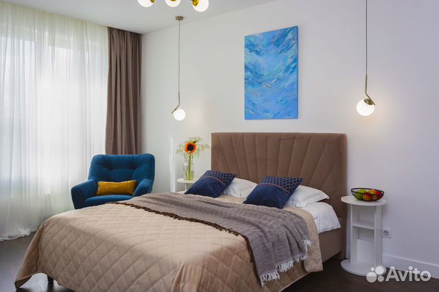 

2-к. квартира, 52 м², 2 кровати