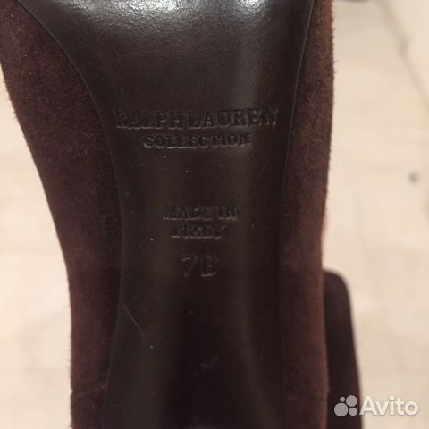 Сапоги осенние Ralph Lauren. Оригинал