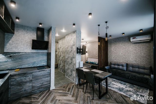 

Квартира-студия, 35 м², 2 кровати