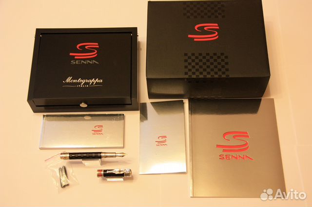 Перьевая Montegrappa Ayrton Senna Legend оригинал Перьевая Montegrappa Ayrton Senna Legend оригинал