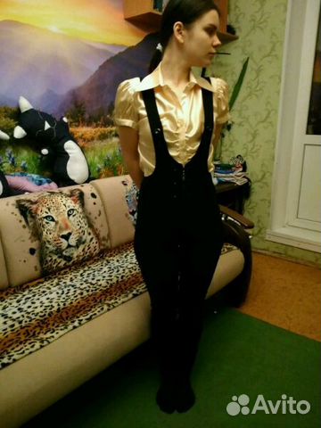 Полукомбинезон брюки р.44-46