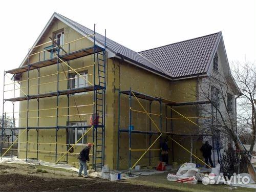 Утепление домов и квартир. Декоративные штукатурки