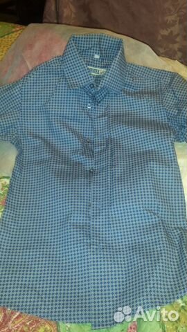 Рубашка на мальчика фирмы Emporio88 (10 лет)