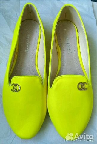 Новые яркие балетки