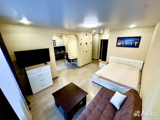 

1-к. квартира, 37 м², 2 кровати