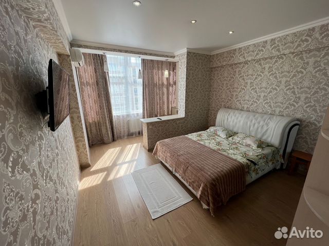 

1-к. квартира, 55 м², 3 кровати