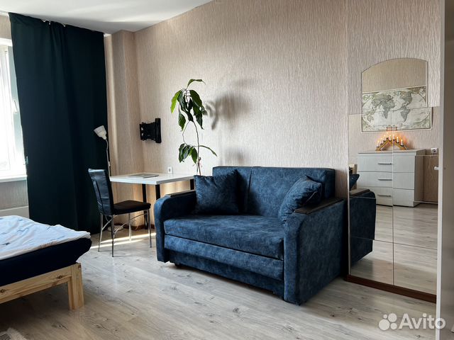 

1-к. квартира, 38 м², 1 кровать