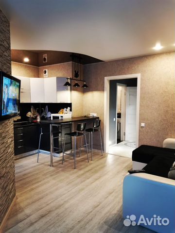 

1-к. квартира, 42 м², 2 кровати