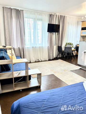 

Квартира-студия, 35,2 м², 2 кровати