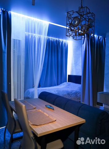 

Квартира-студия, 33 м², 2 кровати
