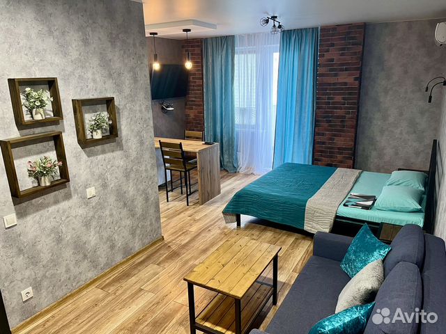 

Квартира-студия, 30 м², 1 кровать