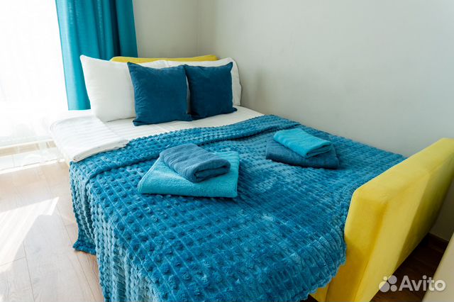 

Квартира-студия, 30 м², 2 кровати