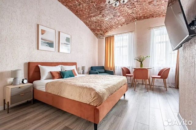 

Квартира-студия, 24 м², 2 кровати