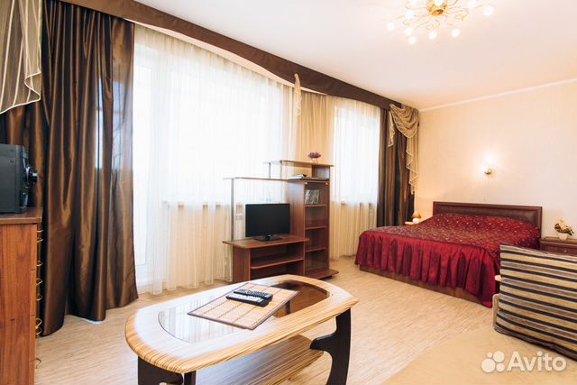

1-к. квартира, 40 м², 2 кровати