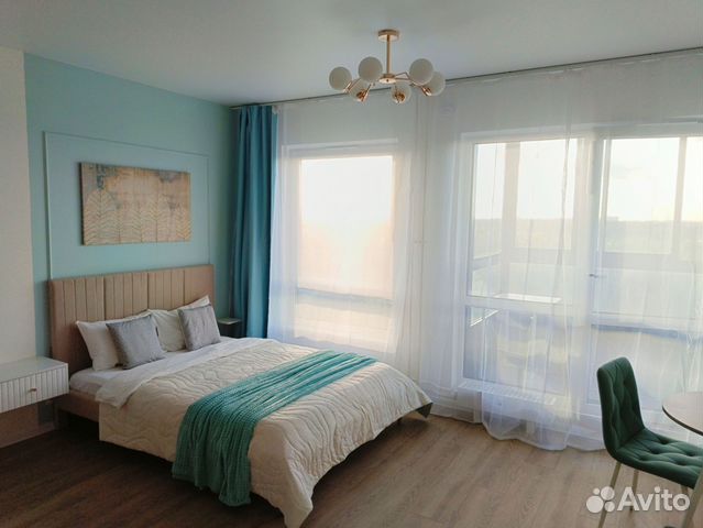 

Квартира-студия, 27 м², 2 кровати