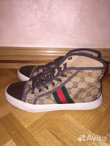 Gucci обувь для мальчиков 36 кеды / мокасины Gucci обувь для мальчиков 36 кеды / мокасины