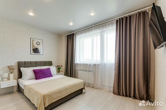 

Квартира-студия, 35 м², 2 кровати