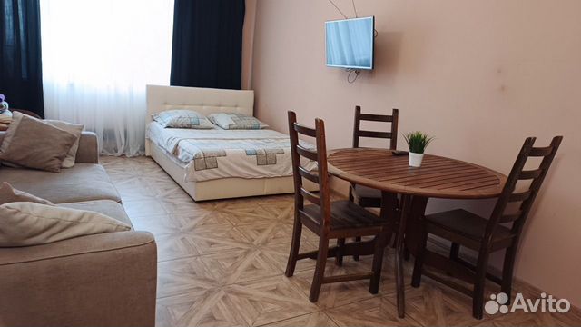

Квартира-студия, 32 м², 3 кровати