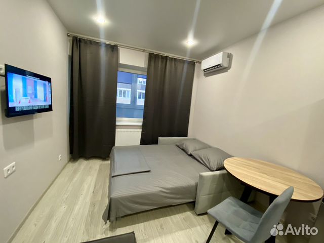 

Квартира-студия, 30 м², 2 кровати