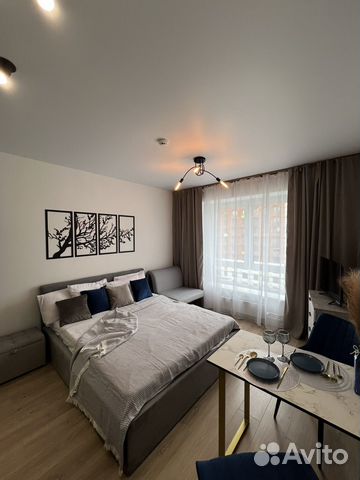

Квартира-студия, 20 м², 2 кровати