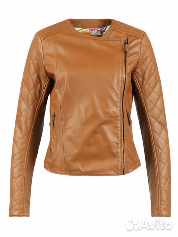 Etro, оригинал, Италия, кожаная куртка-косуха Etro, оригинал, Италия, кожаная куртка-косуха