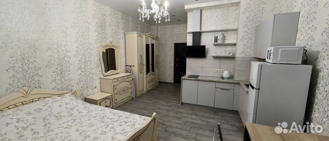 

Квартира-студия, 30 м², 2 кровати