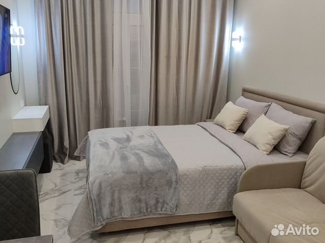 

Квартира-студия, 25 м², 2 кровати