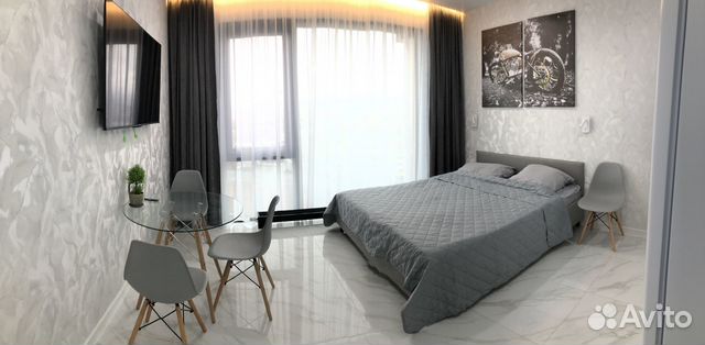 

Квартира-студия, 25,5 м², 2 кровати