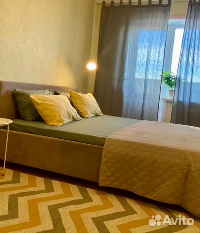 

1-к. квартира, 38 м², 2 кровати