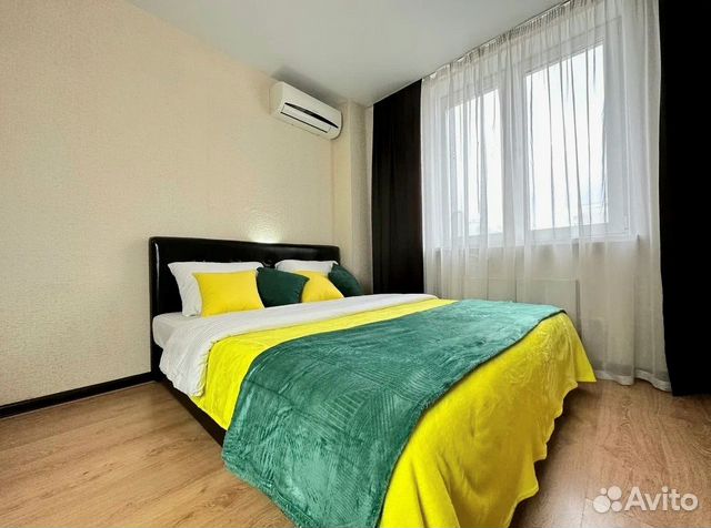 

1-к. квартира, 43 м², 2 кровати