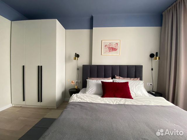 

1-к. квартира, 40 м², 2 кровати