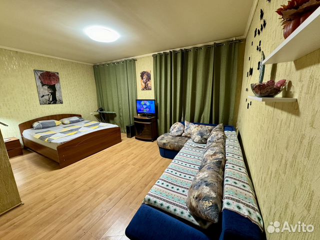 

1-к. квартира, 40 м², 3 кровати