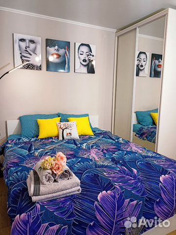 

1-к. квартира, 33 м², 2 кровати
