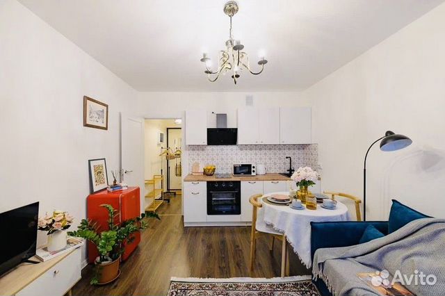 

Квартира-студия, 21,3 м², 1 кровать
