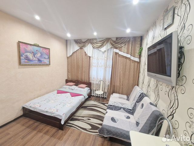 

Квартира-студия, 25 м², 2 кровати